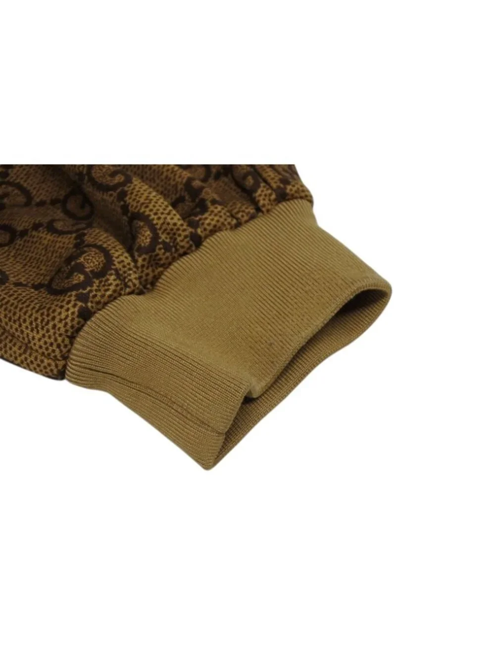 Gucci Pants GG Supreme Jogger Beige Brown XS